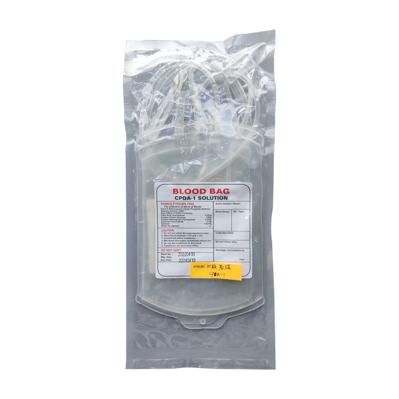 Dual Ultraviolet Light Disinfecting Medical Transport Bags for Blood Test Tubes