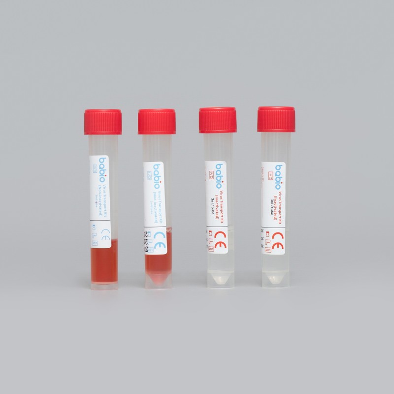 Babio Viral Transport Kit Plastic Paper Nylon PP Used for Medium Sampling Storage Transport Virus Specimens Bag