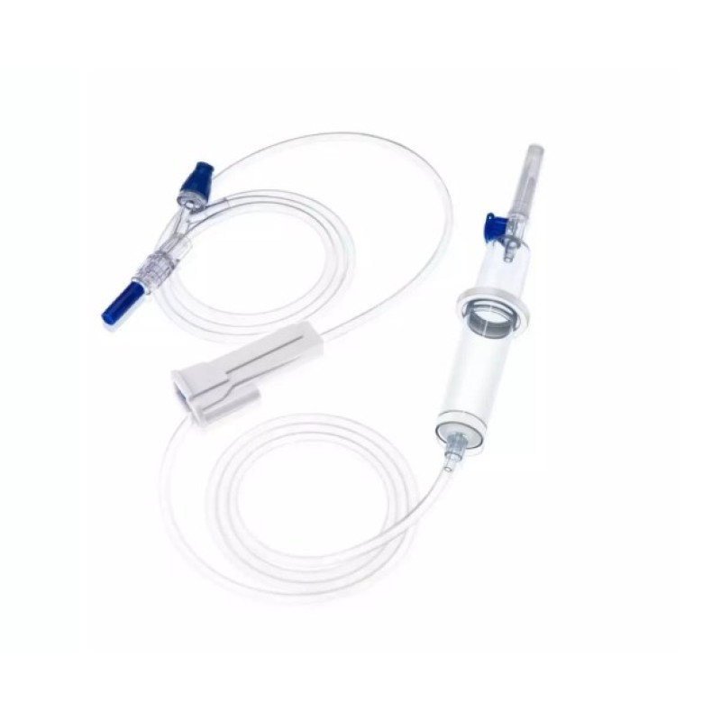 Disposable Medical Consumables Effective IV Infusion Set with Regulator Fluid Drip for Infusions