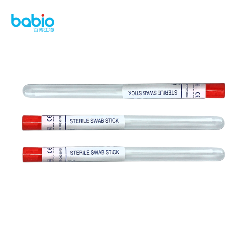 CE Approved Sterile VTM's Kit 3ml Transport Media Nasopharyngeal Swab test