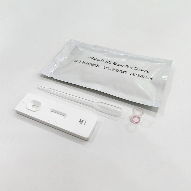 High-Sensitivity Aflatoxin M1 Rapid Test Cassette for Milk - Quick and Reliable Detection