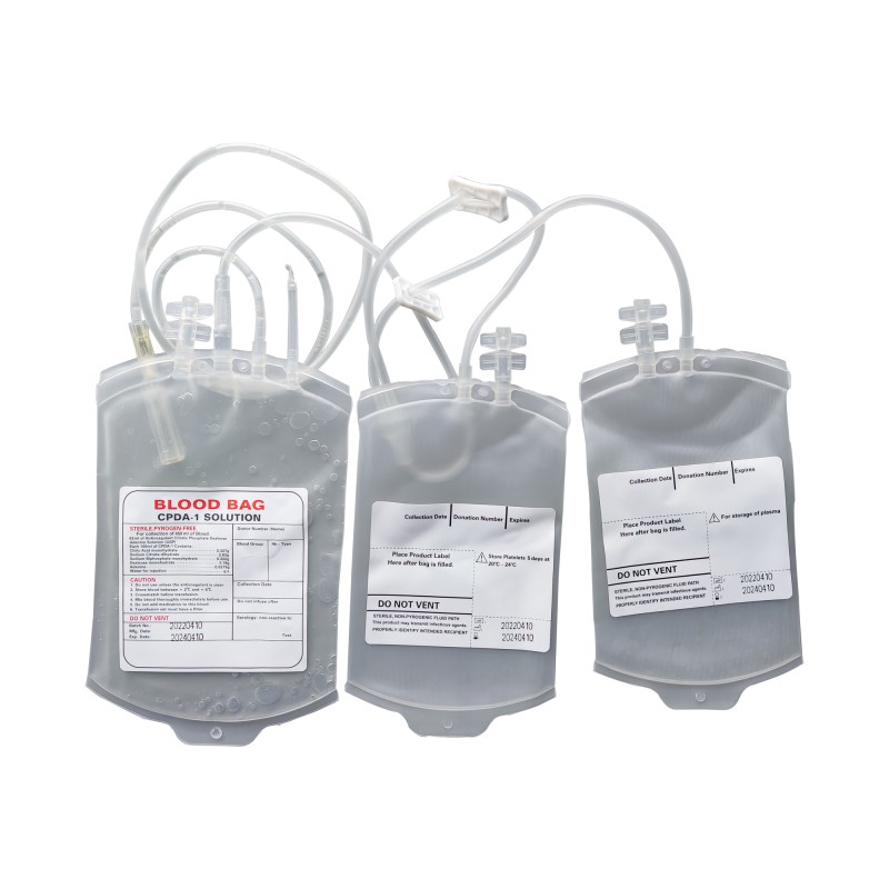 Dual Ultraviolet Light Disinfecting Medical Transport Bags for Blood Test Tubes