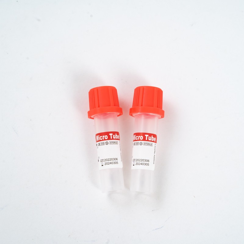 Non-Vacuum Blood Collection Tube (Plain No Additive, PP 1-4ml, 13 * 75mm) for Serum/Plasma