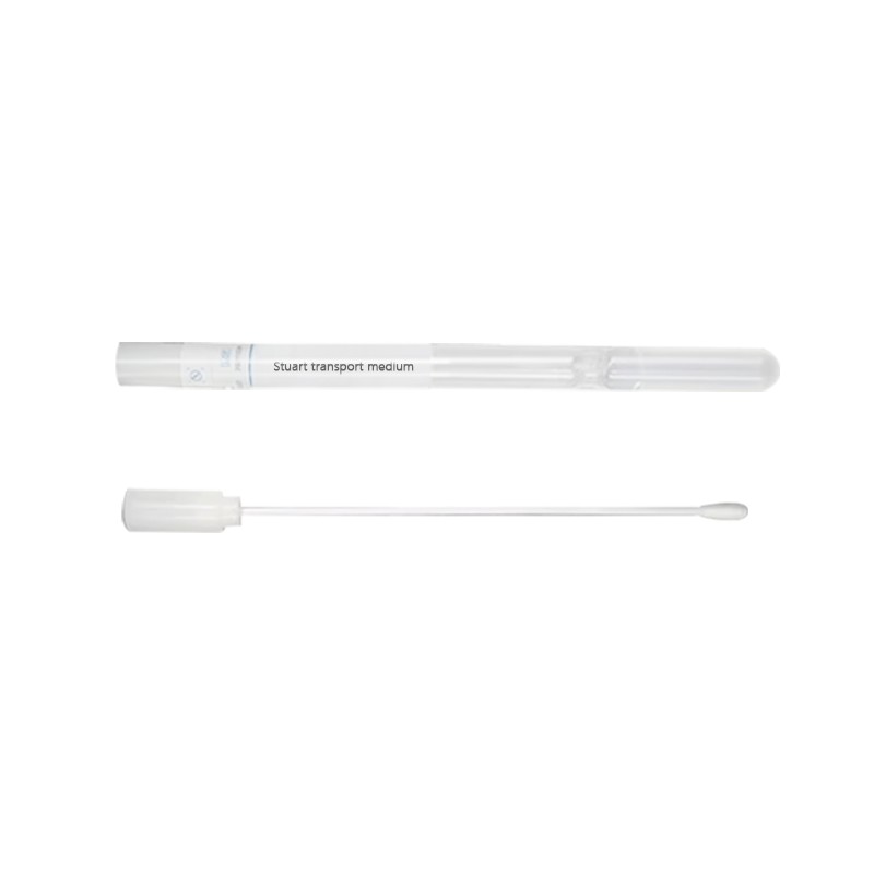 Disposable Medical Sterile Nasal Swab Plastic Nylon Material Alcohol Pad Swab Lab Consumables Disposable Amies Stuart Cary-Blair