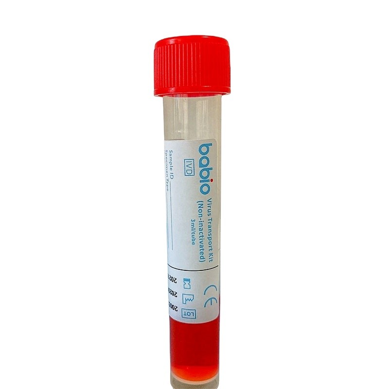 Babio Viral Transport Kit Plastic Paper Nylon PP Used for Medium Sampling Storage Transport Virus Specimens Bag