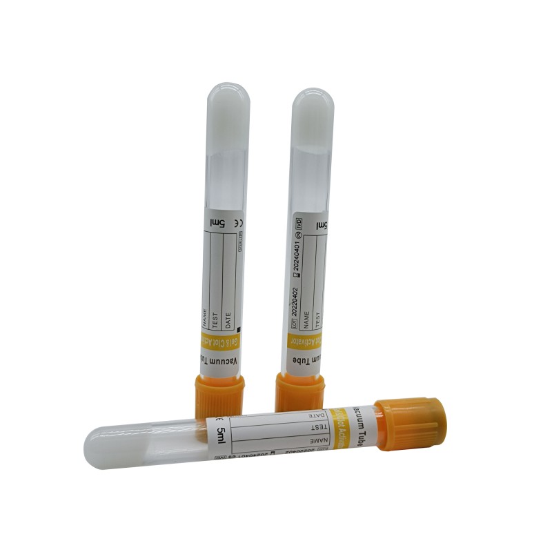 Heparin Sodium/Lithium Blood Collection Tube 13x75mm Non-Vacuum PP 1-4ml for Plasma Tests