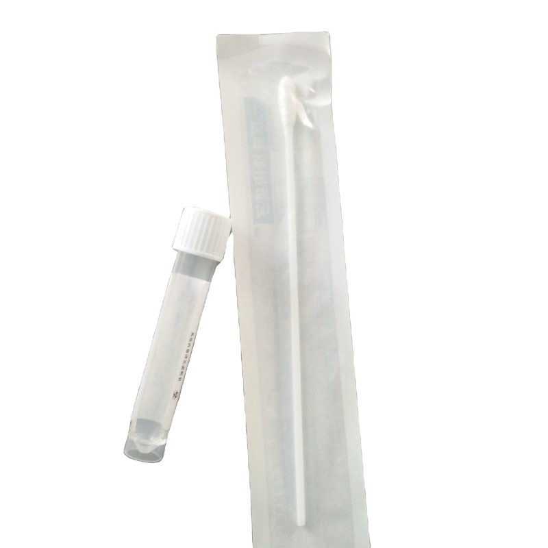 Disposable Medical Sterile Nasal Swab Plastic and Nylon Material Alcohol Pad & Swab