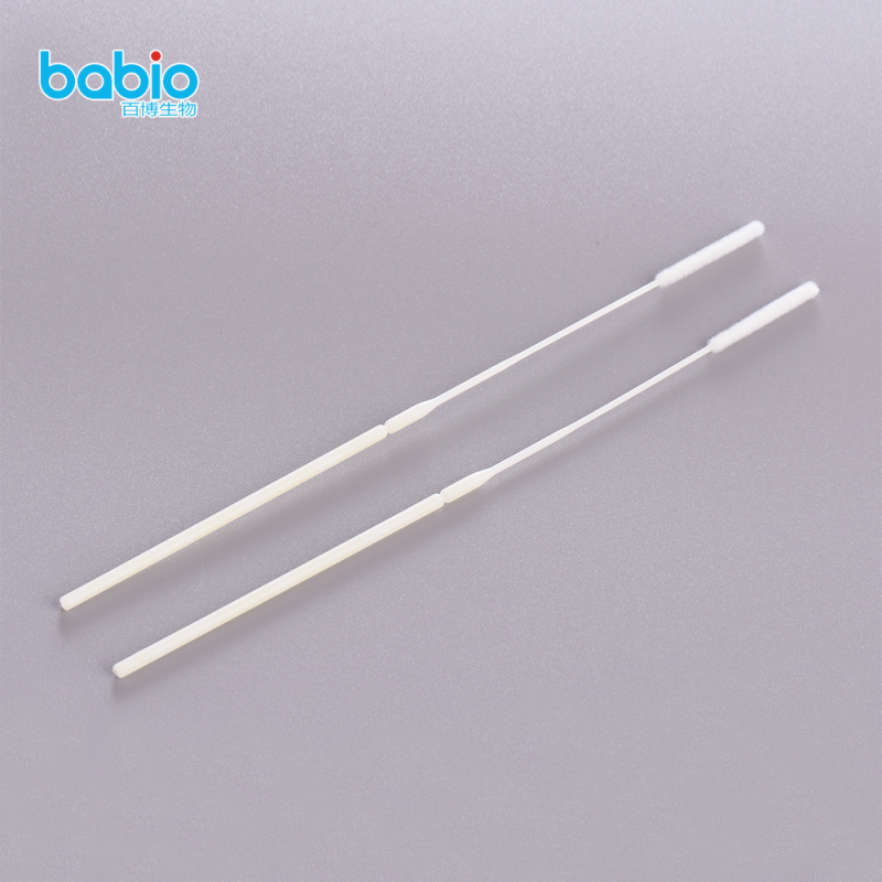 Nylon Nasopharyngeal Swab Collecting Nasal Secretion Liquid Oral Saliva Secretion Liquid