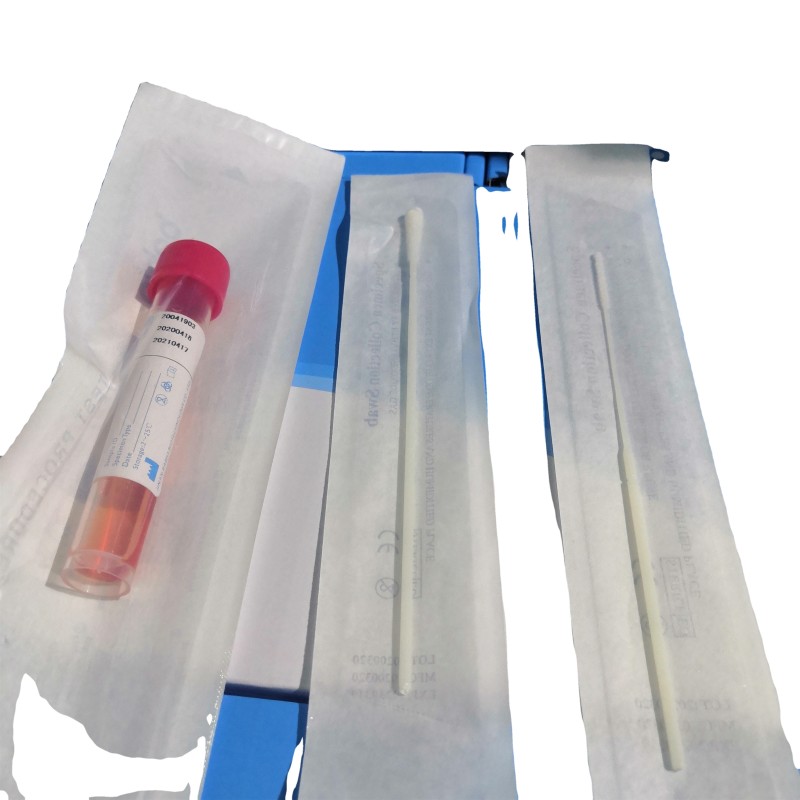 Non Inactivated Sampling Tube with Swab