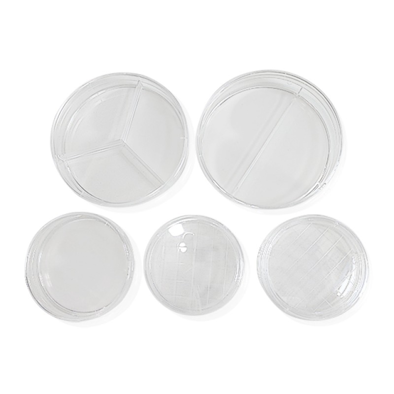 Sterile 90mm Disposable Petri Dishes Round Glass and Plastic Polypropylene for Laboratory Use