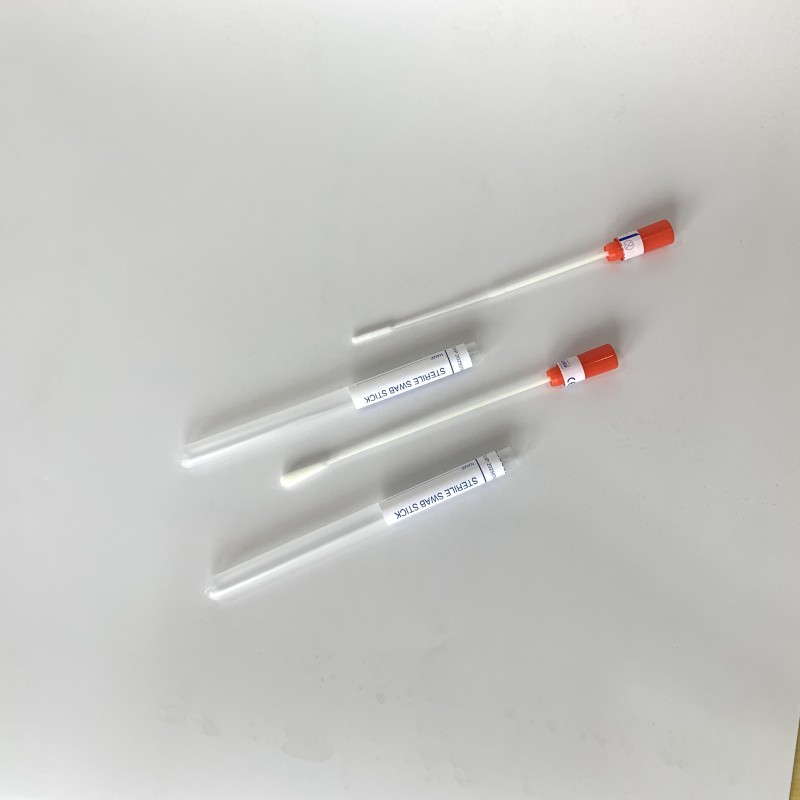 CE Certified Sterile Test Swab Breakable Medical Consumables in ISO Quality ETO & EOS Disinfecting Packaged in Bag