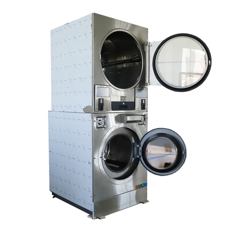 Washer-Dryer Combo Supplier - OKOK 12kg Coin-Operated Hotel