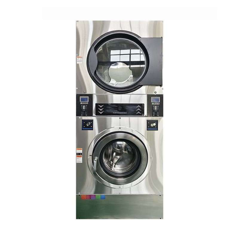 Commercial Washer Factory - OKOK 15kg Coin-Operated Stack