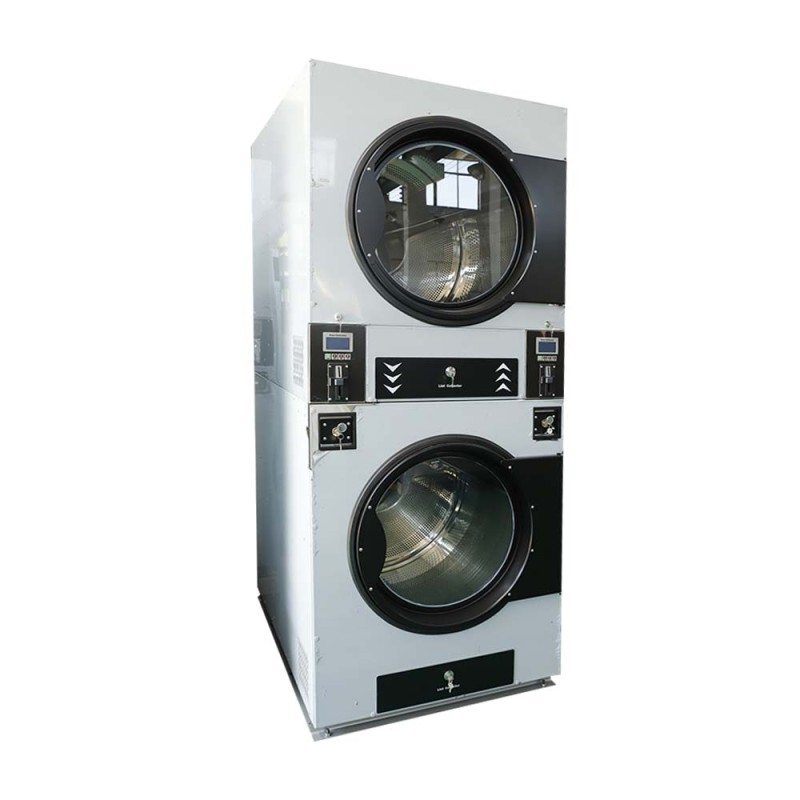 Coin-Operated Washer Supplier - OKOK 12kg Commercial Stack