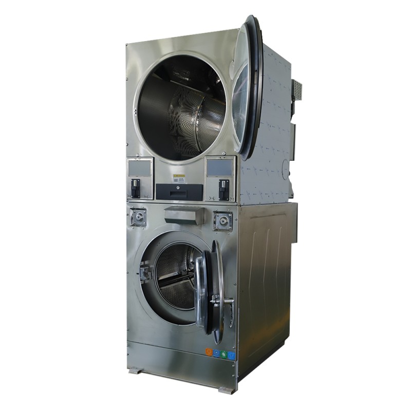 Washer-Dryer Combo Supplier - OKOK 12kg Coin-Operated Hotel