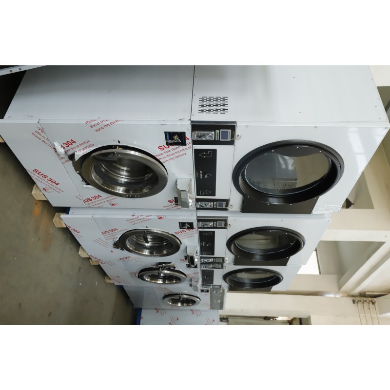 Coin-Operated Washer Supplier - OKOK 12kg Commercial Stack