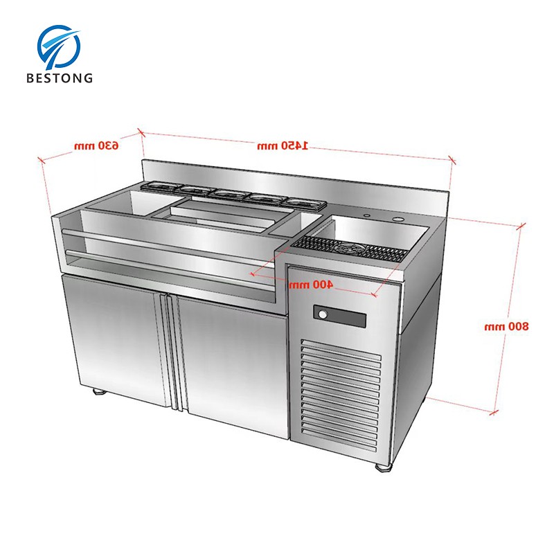 Cake Display Fridge Manufacturer - Bakery Chiller Showcase