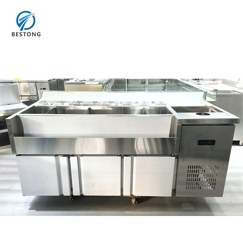 Mobile Bar Station Supplier - Stainless Steel Ice Well