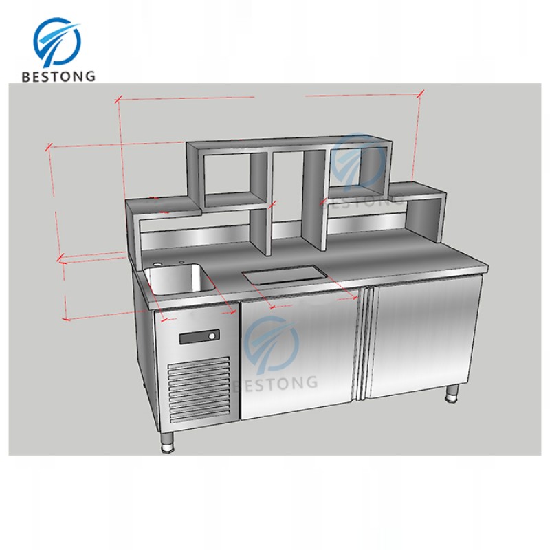 Mobile Cocktail Station Supplier - Portable Bartender Storage