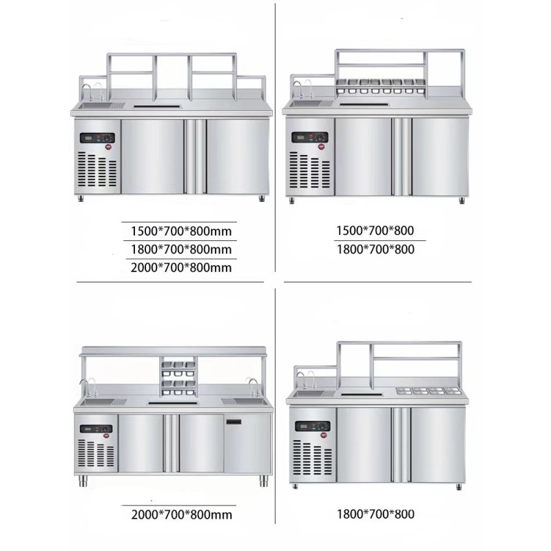 Coffee Shop Equipment Supplier - Juice Counter Table Sink