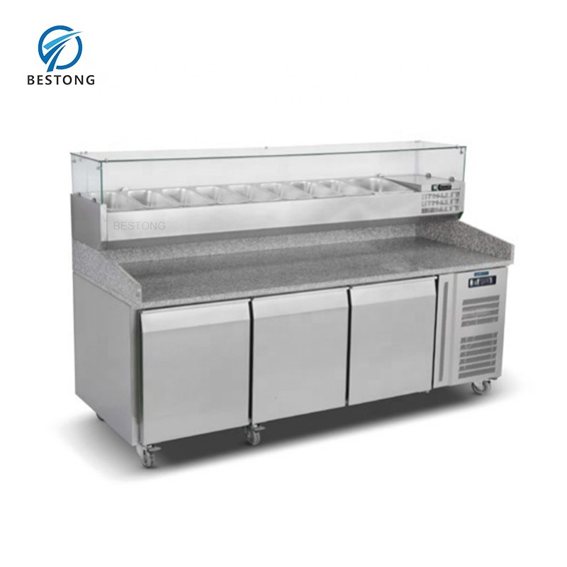 Pizza Making Table Supplier - Refrigerated Prep Workbench
