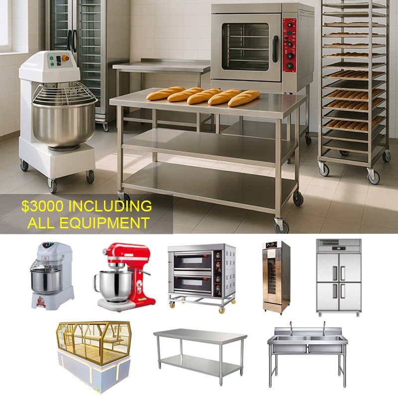 Bakery Equipment Set Factory - Baking Tools Necessary Items