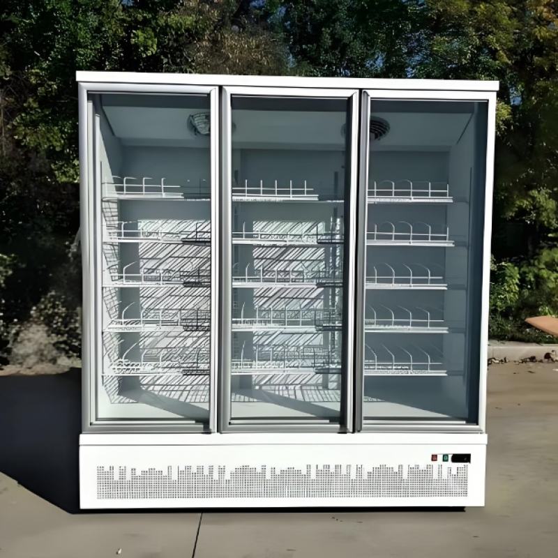 Display Freezer Manufacturer - Direct Cooling 3 Door