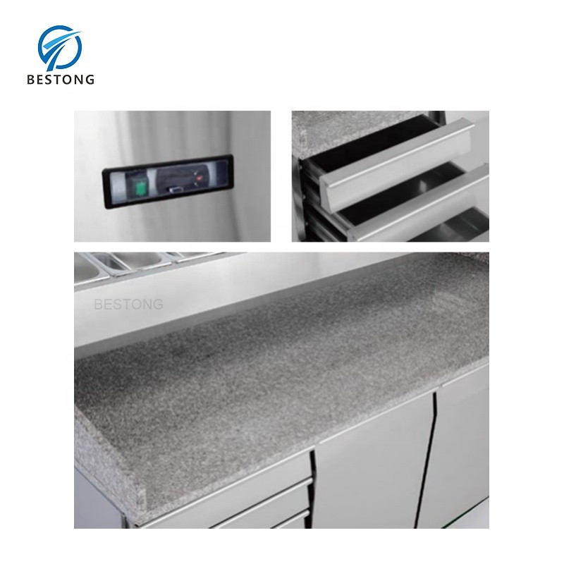 Pizza Making Table Supplier - Refrigerated Prep Workbench