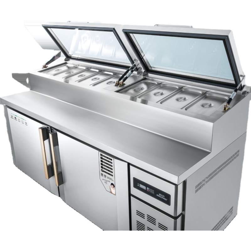 Pizza Prep Table Supplier - Refrigerated Counter Top Salad