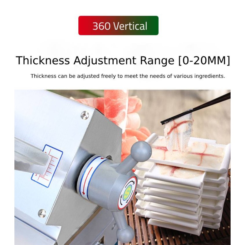 Commercial Slicer Factory - 360 Vertical Type Speed Regulation