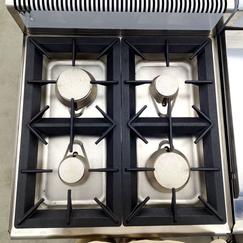 Gas Cooker Supplier - Cast Iron Free Standing 5 Burner