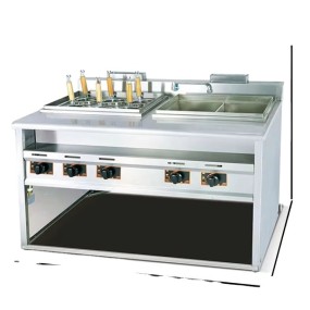 Electric Pasta Cooker Manufacturer - Counter Top Four Hole