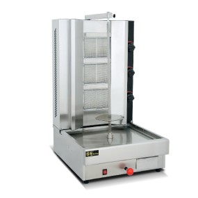 Shawarma Machine Supplier - 2 Burners Rotating Single