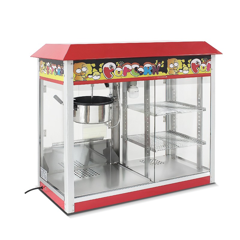 Food Warmer Showcase Supplier - 2 Layer Curved Glass Hotel