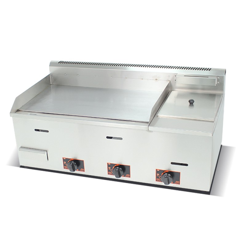 Electric Griddle Manufacturer - Commercial Kitchen Flat Grooved