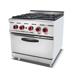 Gas Lava Rock Grill Supplier - Freestanding With Cabinet