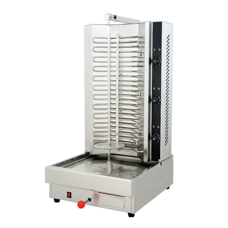 Gas Kebab Machine Supplier - Four Head Commercial Kitchen