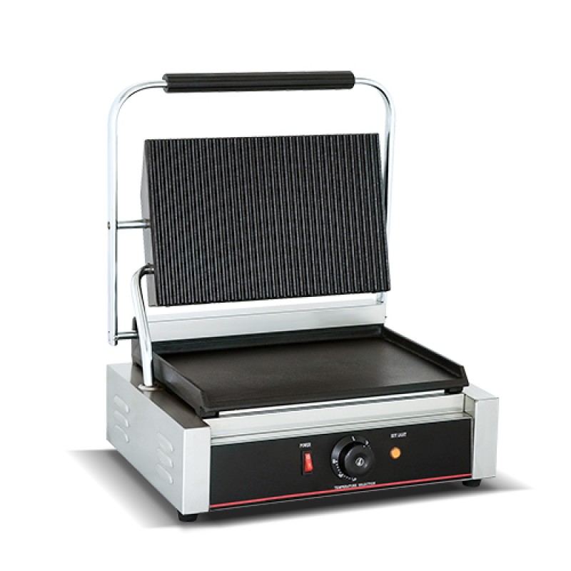 Electric Grill Factory - Single Plate Commercial Grooved
