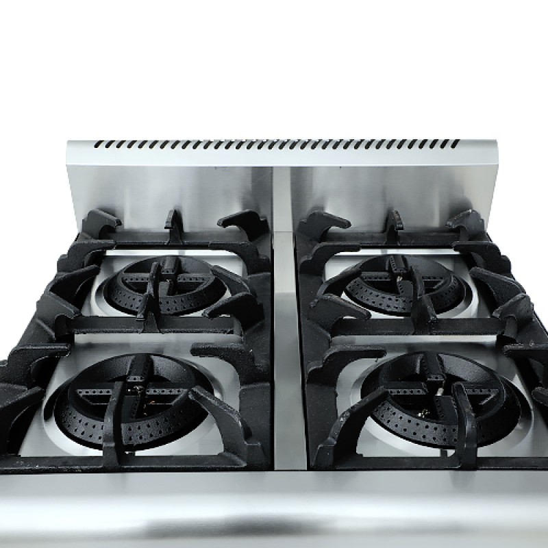 Gas Stove Manufacturer - Portable 6 Burner With Oven