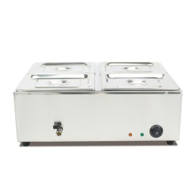 Electric Bain Marie Factory - Four Pans Food Warmer Equipment