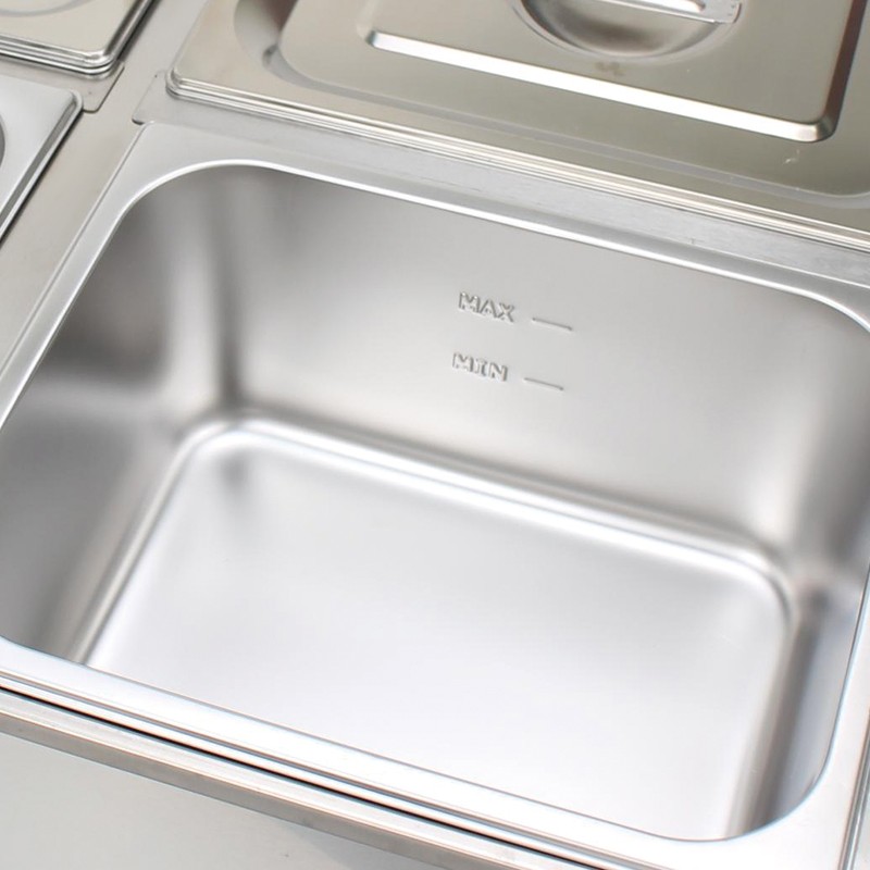 Electric Bain Marie Factory - Four Pans Food Warmer Equipment