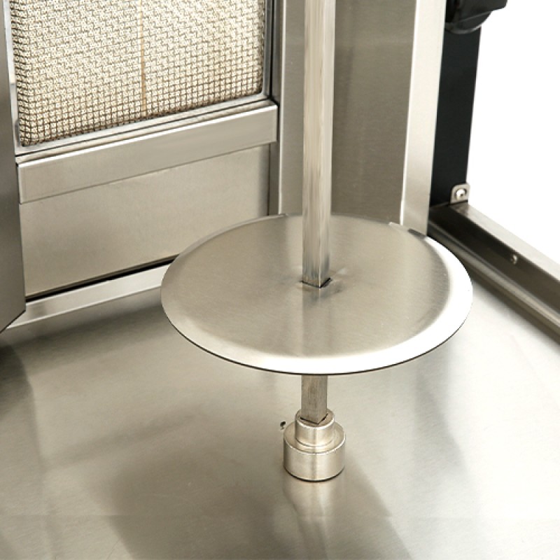 Shawarma Machine Supplier - 2 Burners Rotating Single