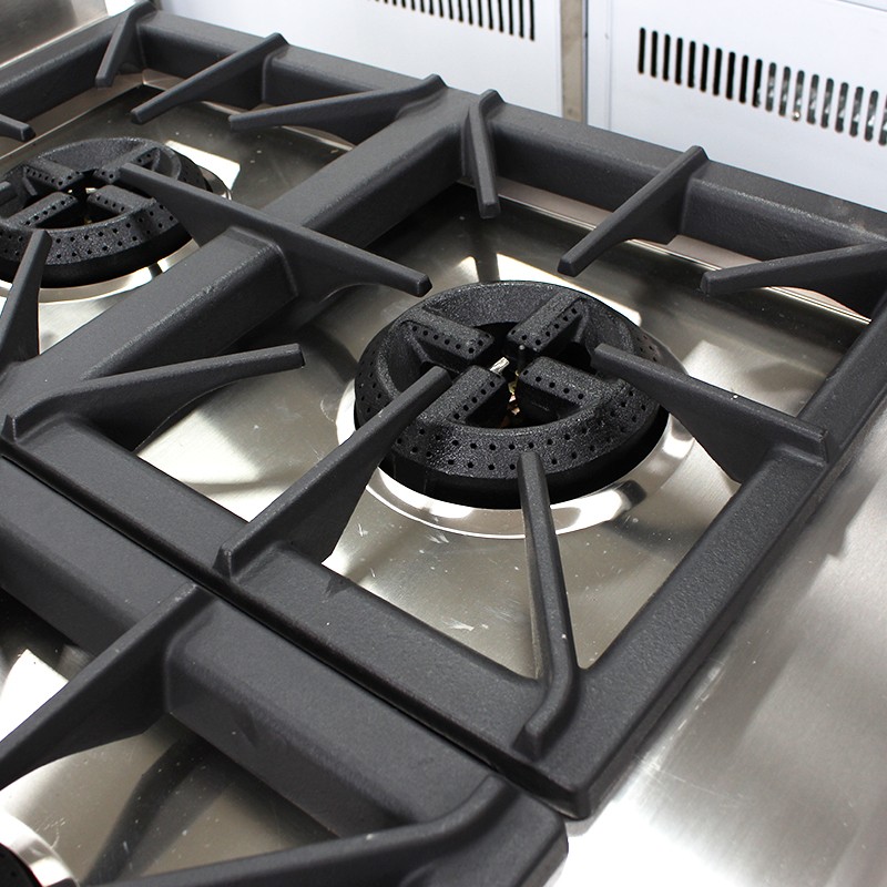 Gas Lava Rock Grill Supplier - Freestanding With Cabinet