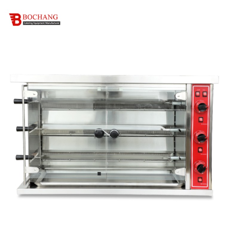 Gas Lava Rock Grill Supplier - Counter Top LPG Stainless
