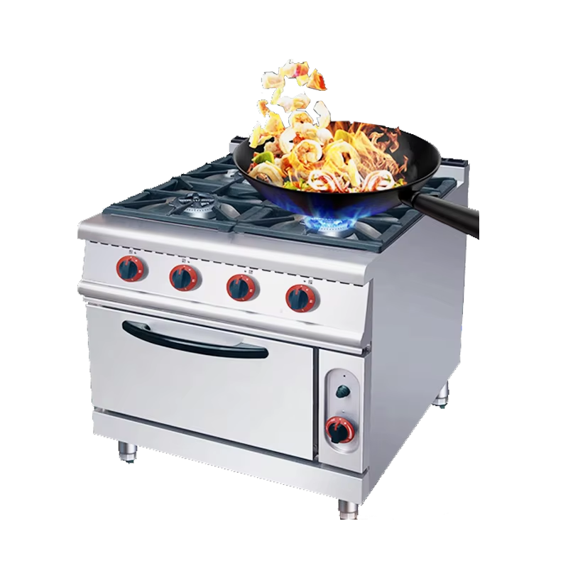 Gas Range Manufacturer - Luxury Series 4 Burner With Oven