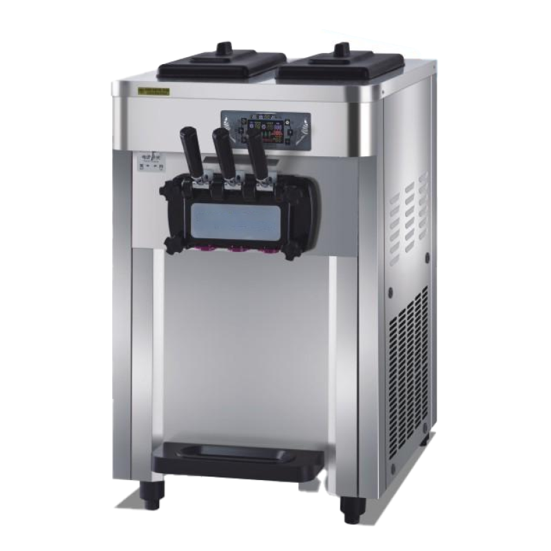 Ice Creme Machine Supplier - Commercial Automatic Three Flavors Table