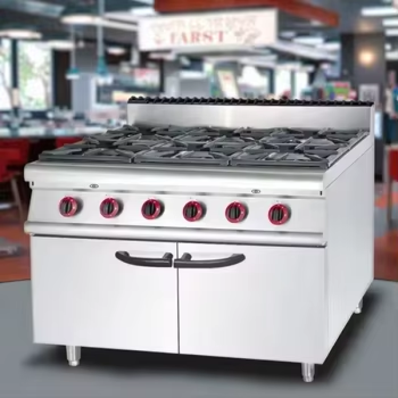 Commercial Gas Range Supplier - Customized Stove Cabinet Food Service