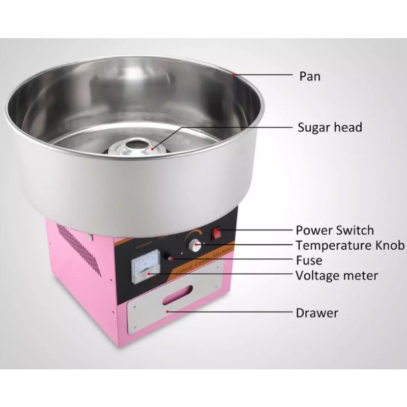 Cotton Candy Factory - Commercial Sugar Electric Sweet Candy