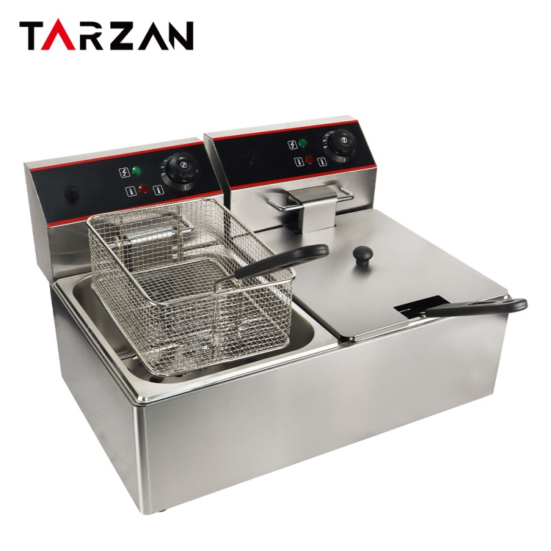 Deep Fryer Supplier - Best Selling 2 Tanks Electrica