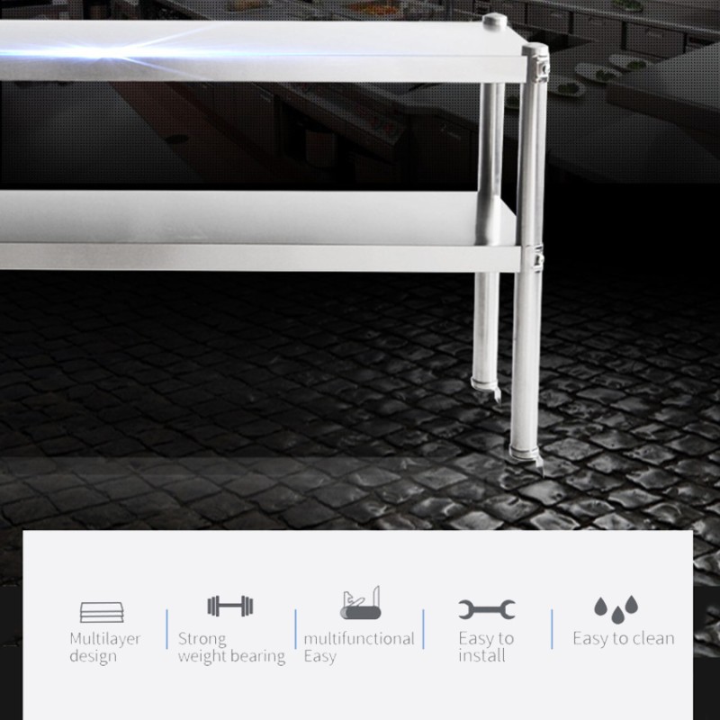 Mobile Work Table Manufacturer - Commercial Stainless Steel 1.2m